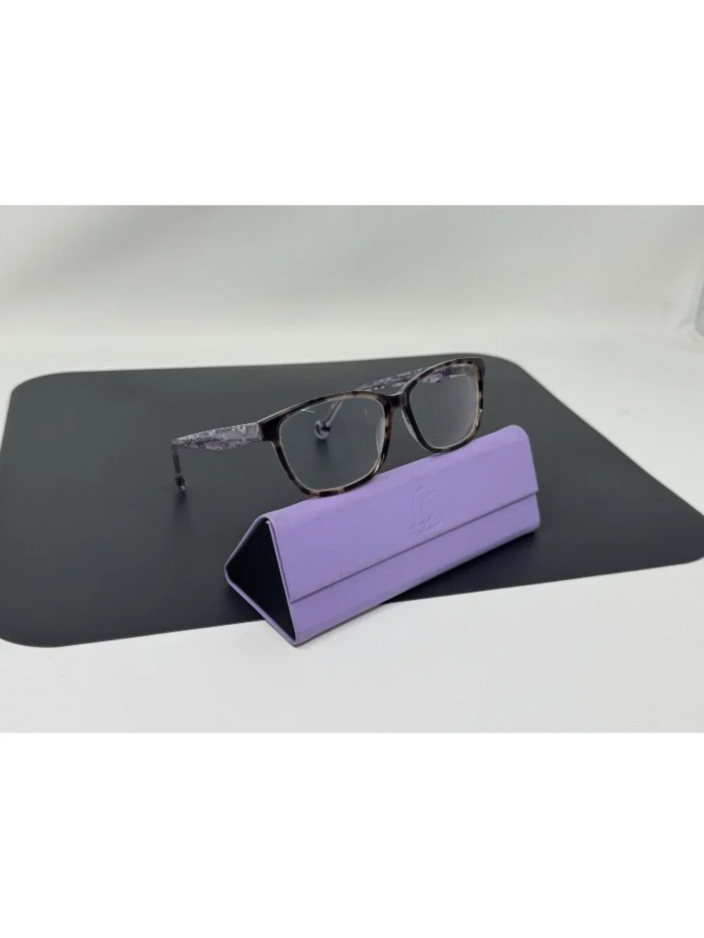 Lisa Loeb Eyewear Spotlight 205 Womens Grape Toffee Tortoise Frames 55-15-140